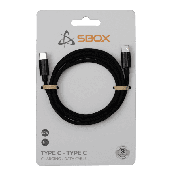 S BOX Type C Kabl 60 W, Crni