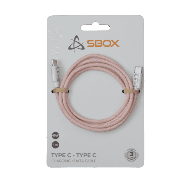 S BOX Type C Kabl 60 W, Roze