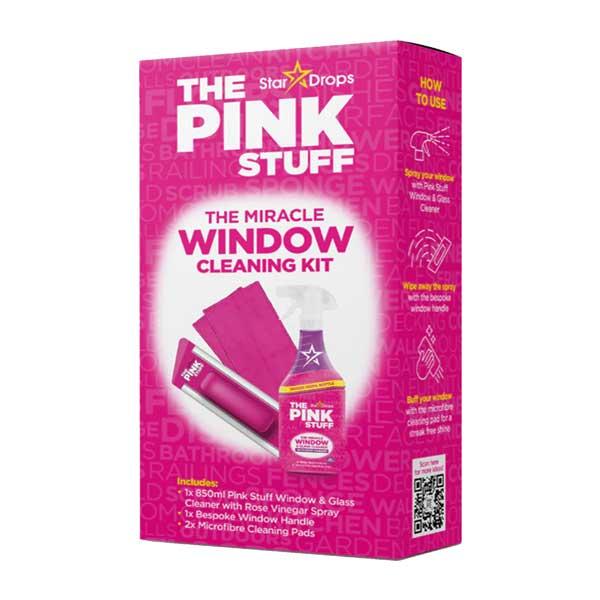 The Pink Stuff Set za čišćenje stakla