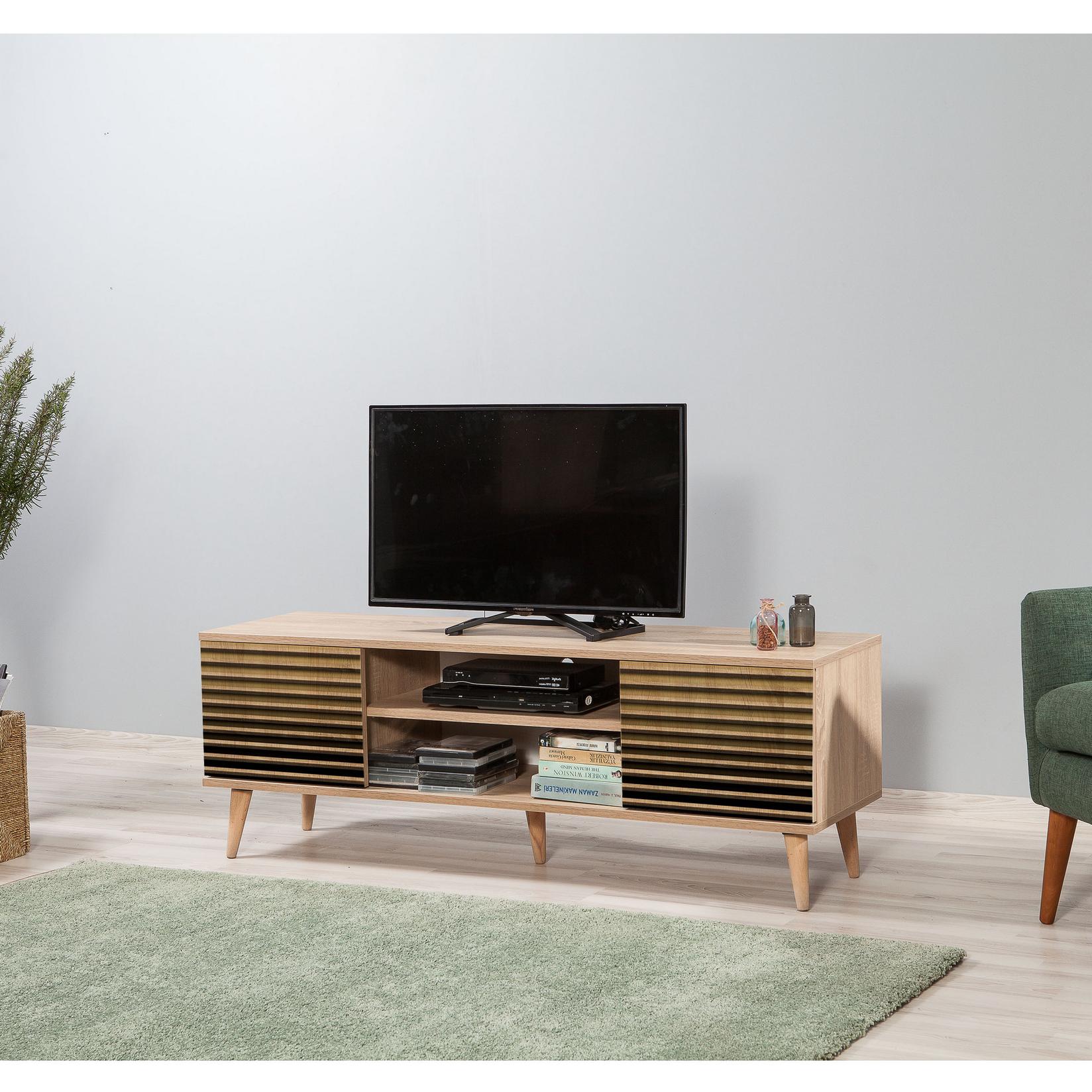 Hanah home TV Komoda Truva Hrast