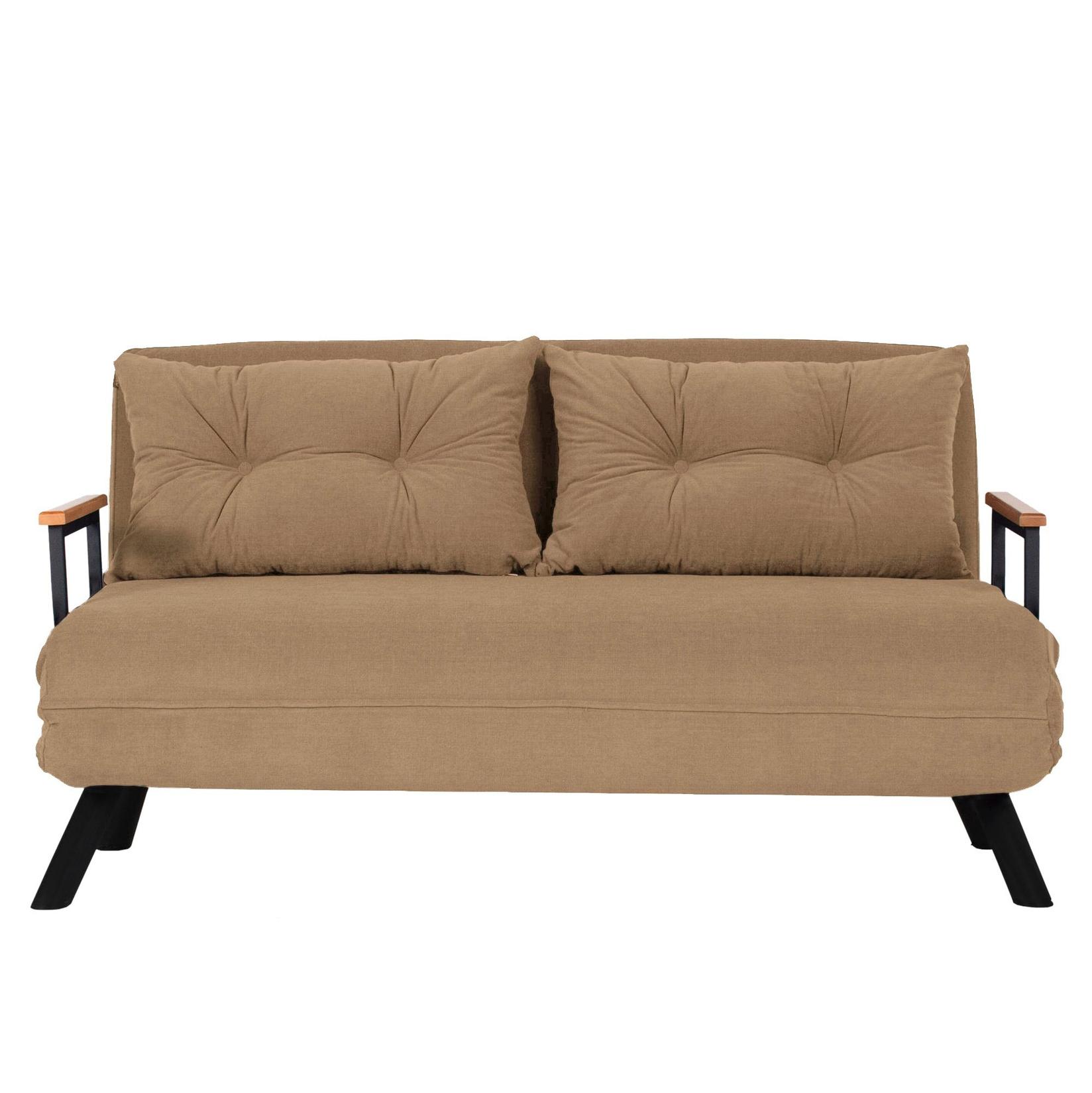 Atelier del Sofa Dvosed na razvlačenje Sando 2 Svetlobraon