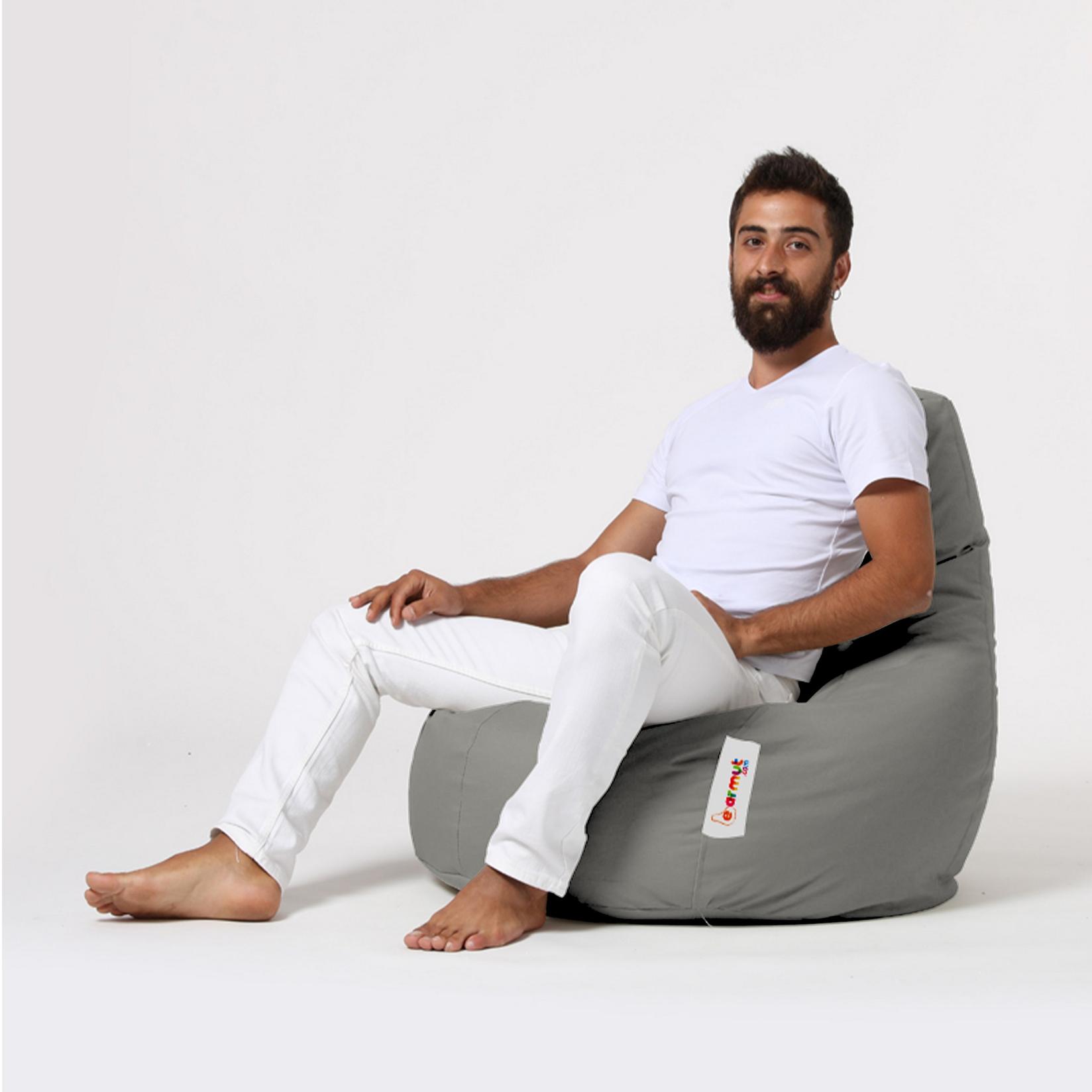 Atelier del Sofa Lazy bag Sivi