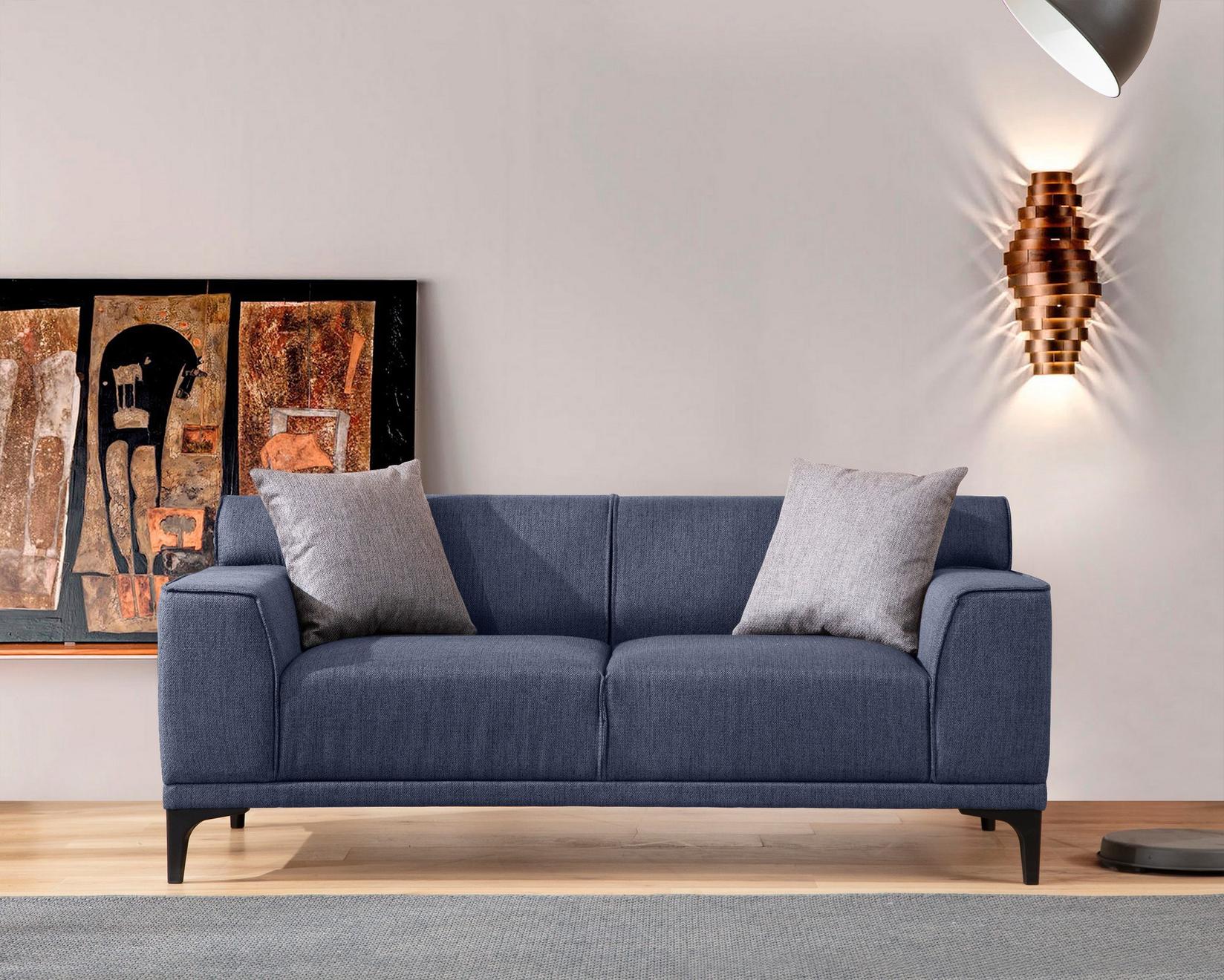 Atelier del Sofa Dvosed Petra 2 163x86x69cm Plavi