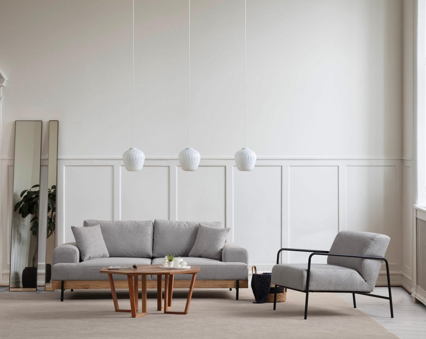 Atelier del Sofa Trosed Eti Oak Sivi