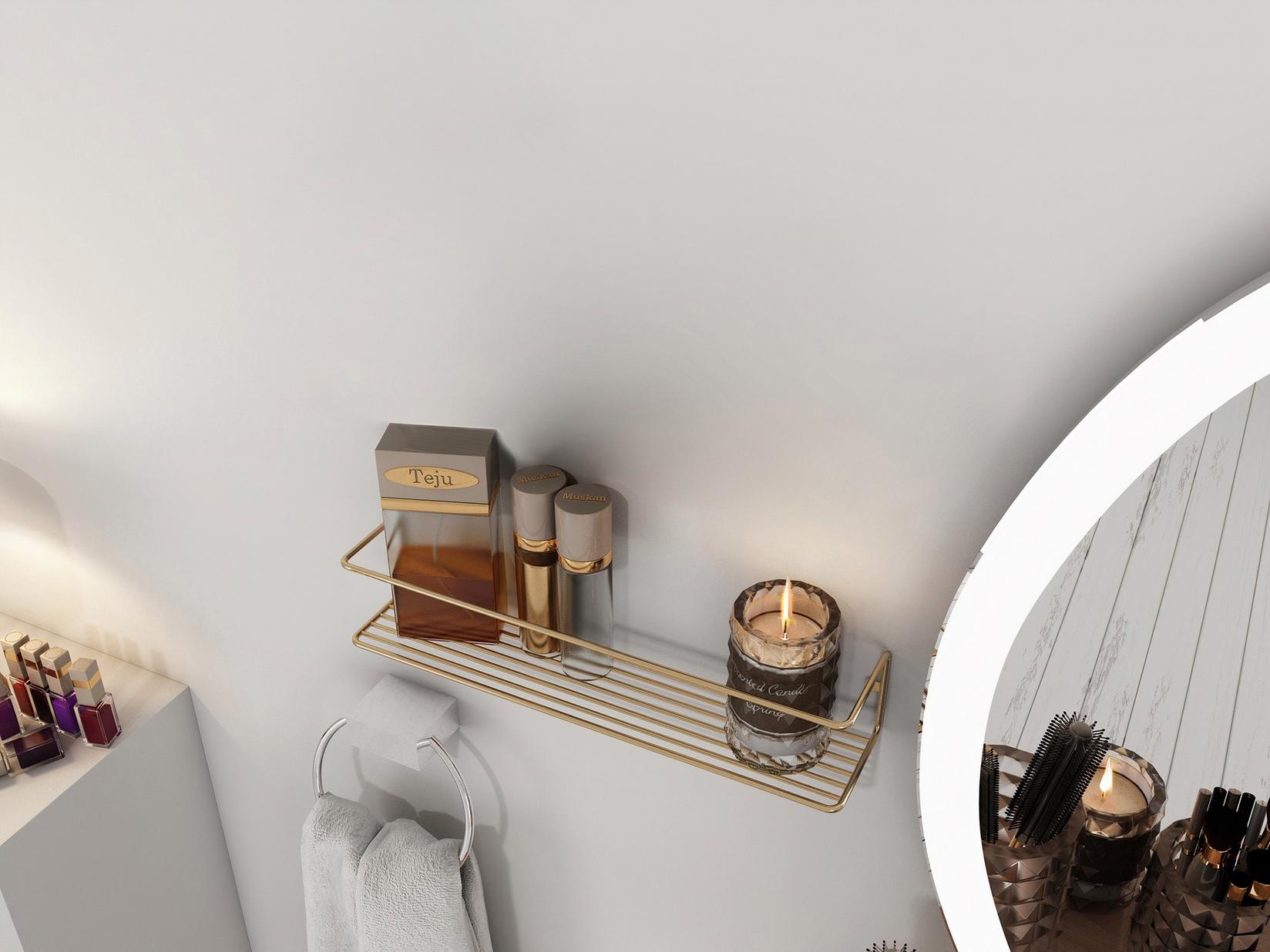 Hanah home Zidna polica Siva