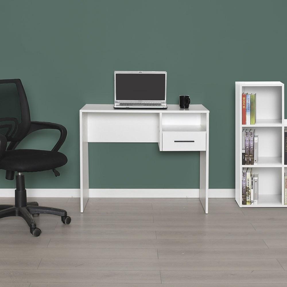 Hanah home Radni sto 90x75x52cm Beli