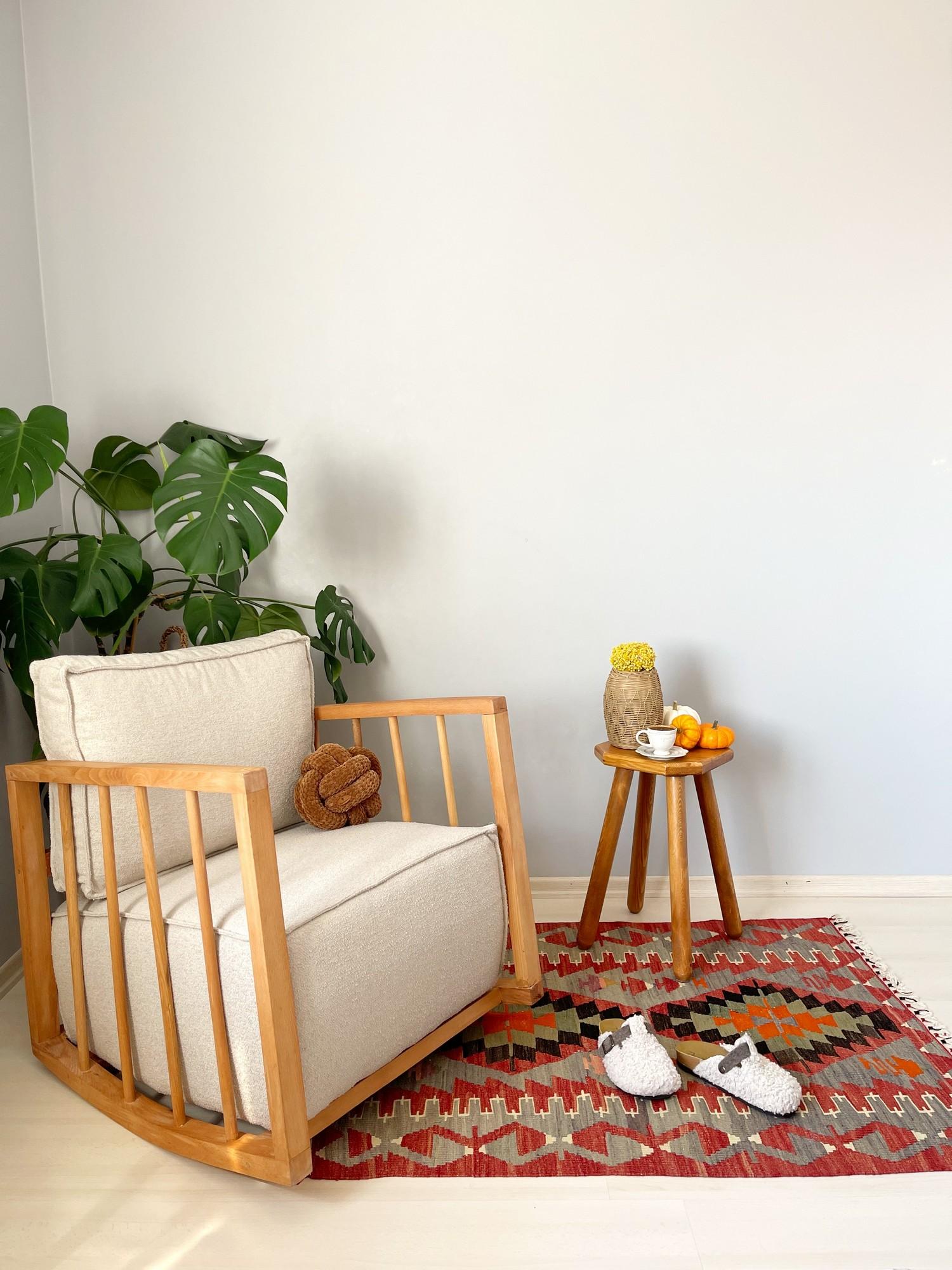 Atelier del Sofa Fotelja Sallanan Teddy 71x57x80cm Bela