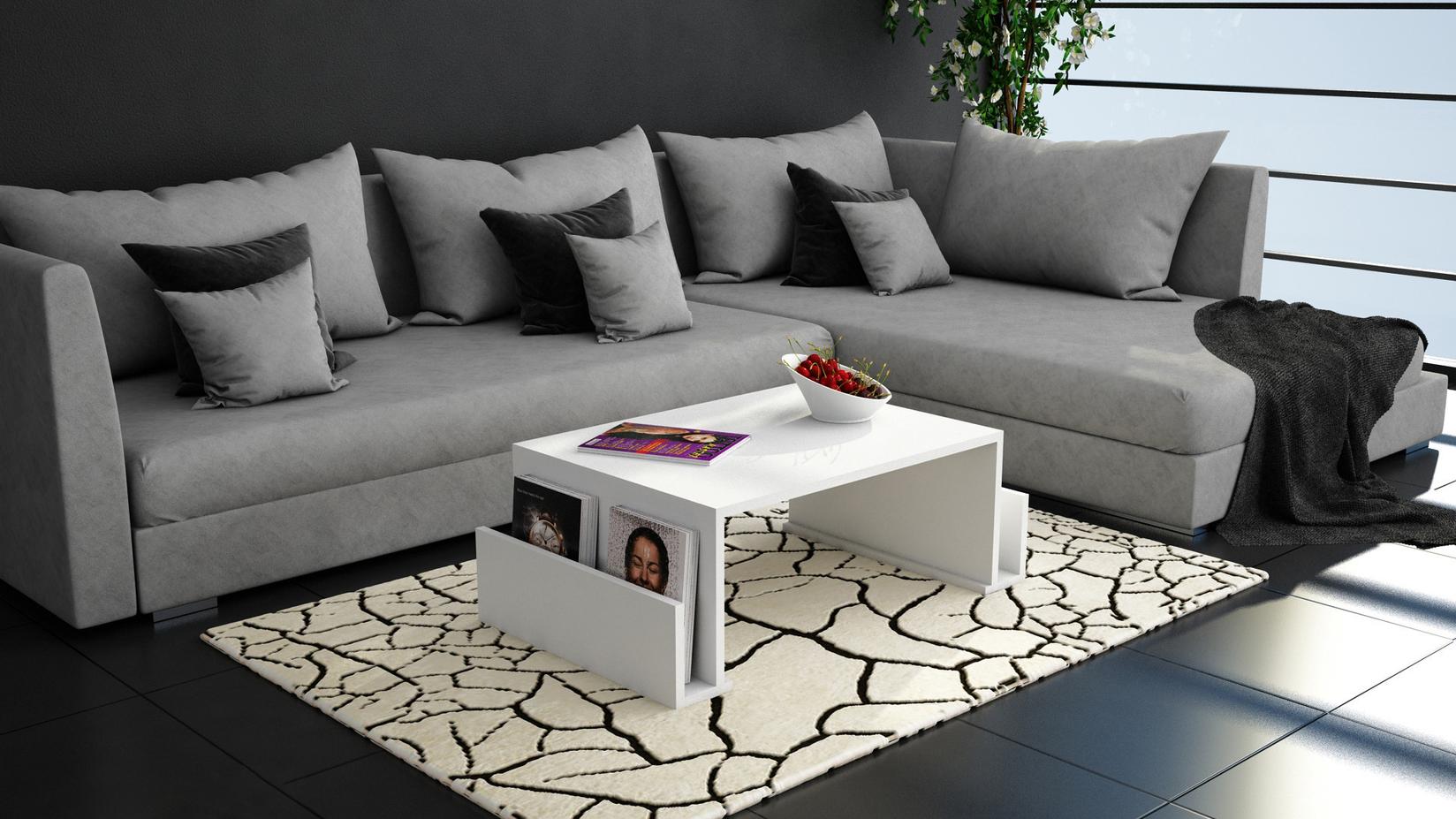 Hanah Home Klub sto Magazin 95x36,8x60​cm Beli