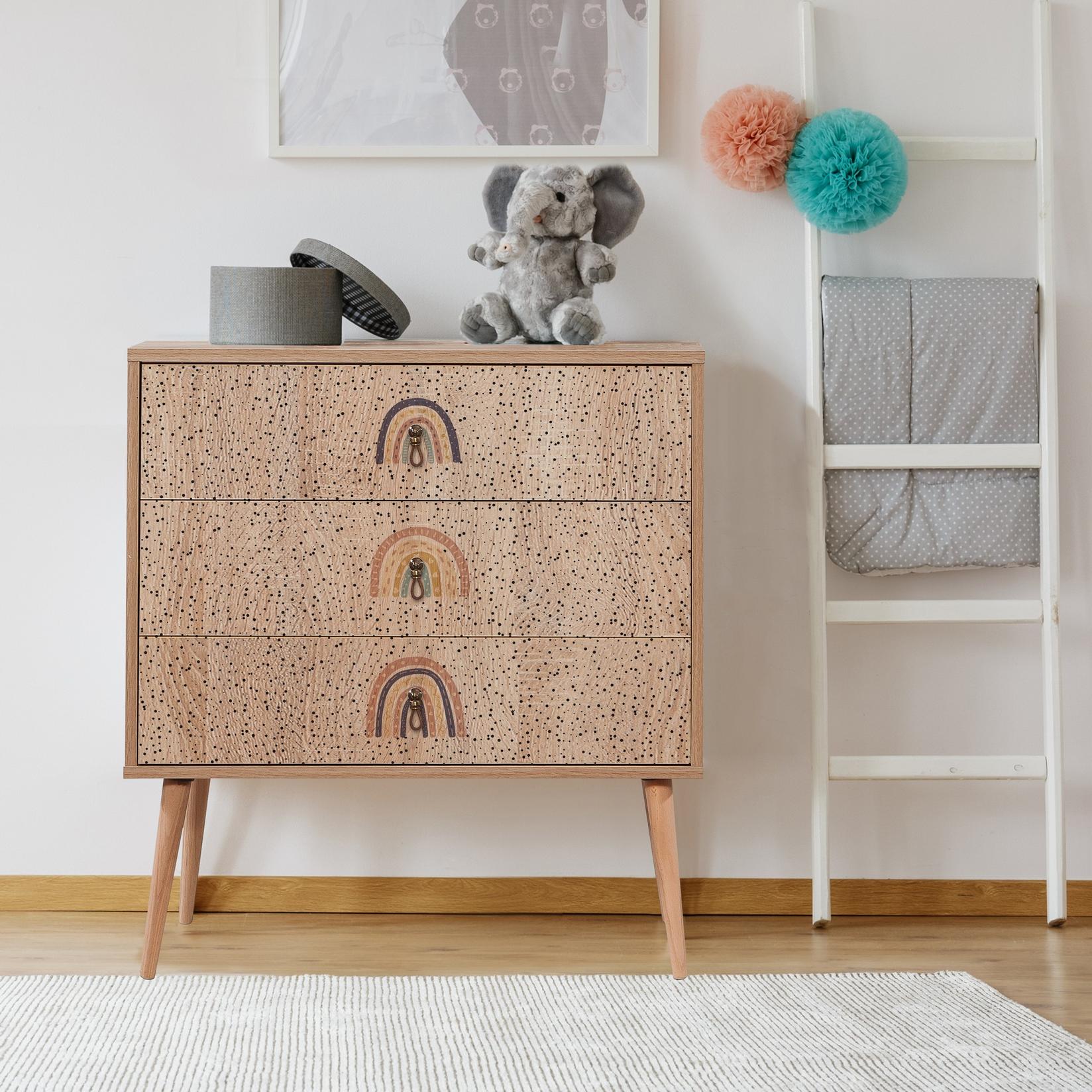 Hanah Home Komoda 80x89x40cm Šarena