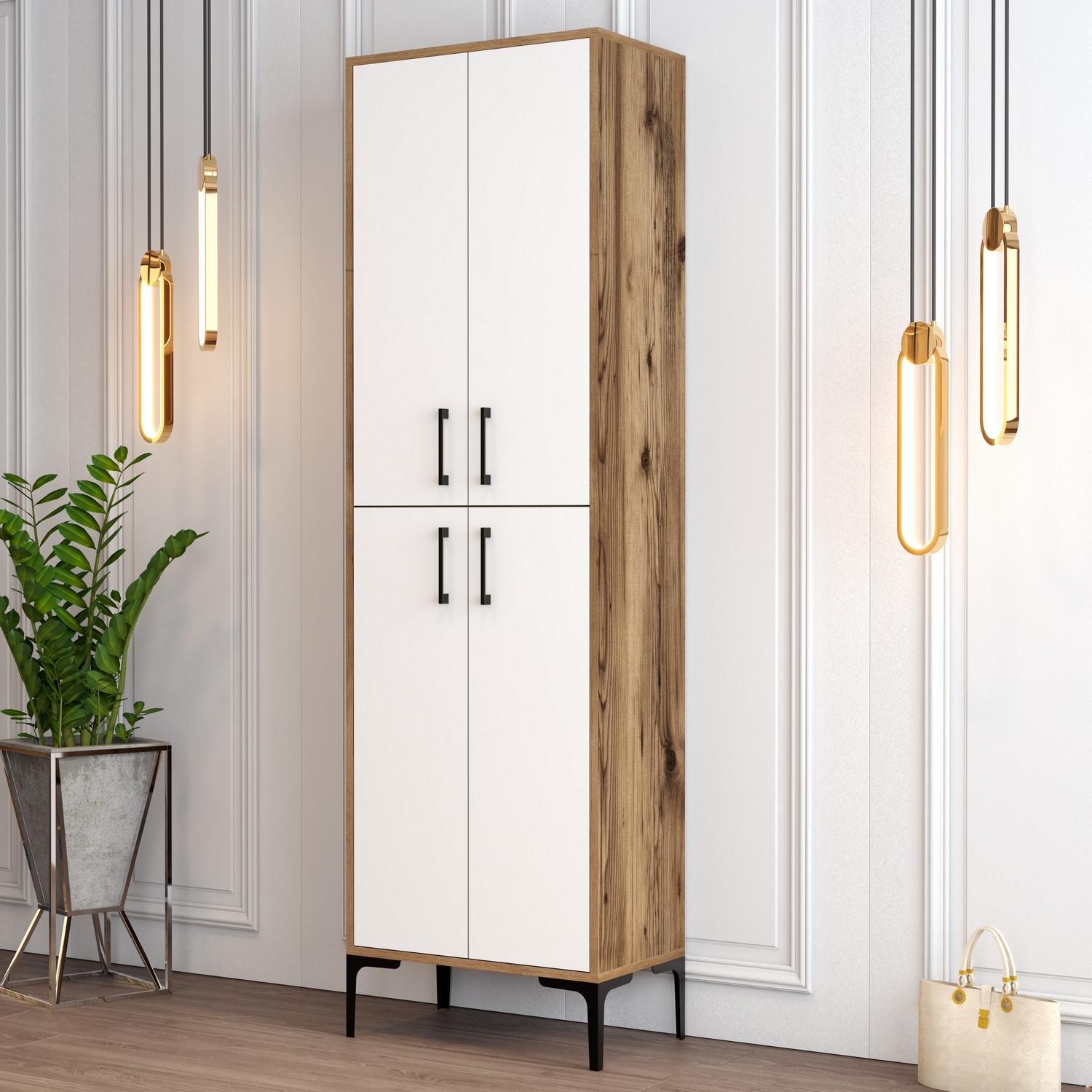 Hanah home Cipelarnik 60​x200x35cm Orah