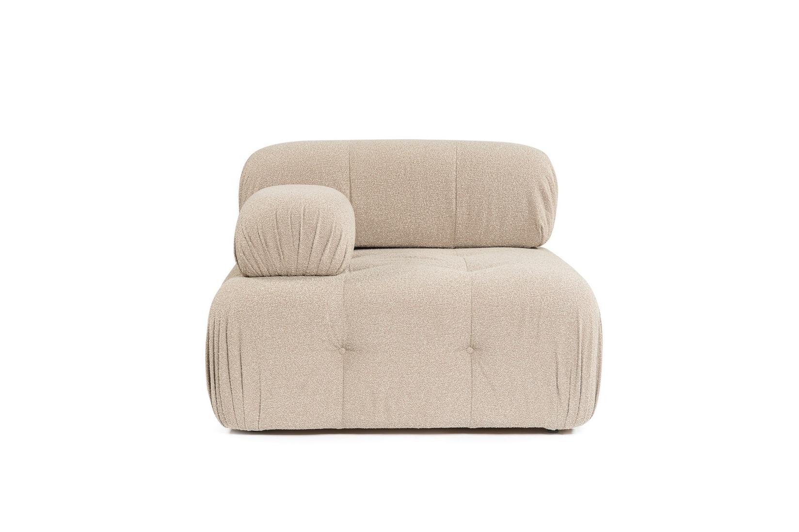 Atelier del Sofa Fotelja Doblo 100x80x105cm Breskva