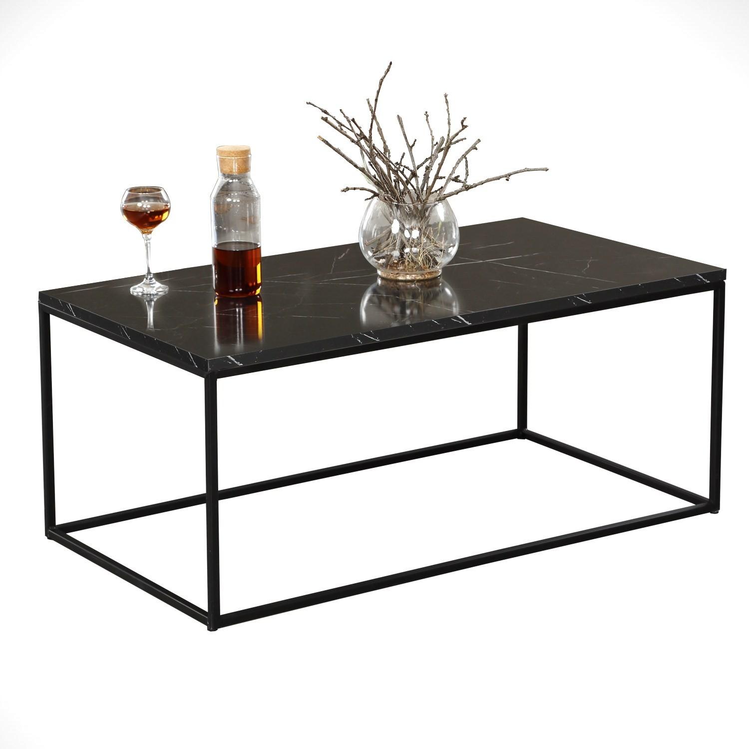 Hanah Home Klub sto Cosco 95x43x55cm Crno-Beli