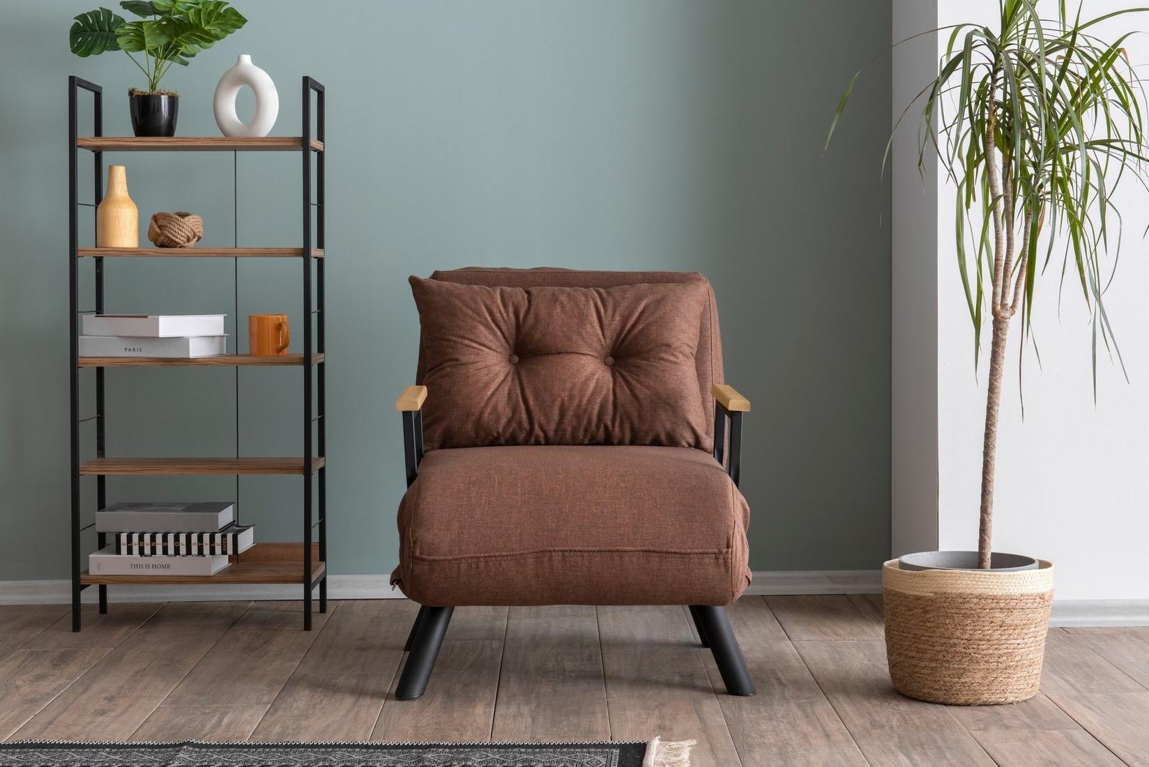 Atelier del Sofa Fotelja Sando 175x60​cm Svetlobraon