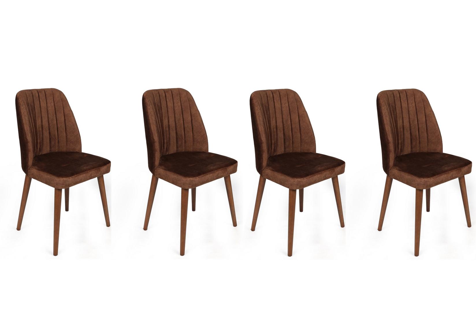 Hanah Home Set 4 trpezarijske stolice Alfa Orah
