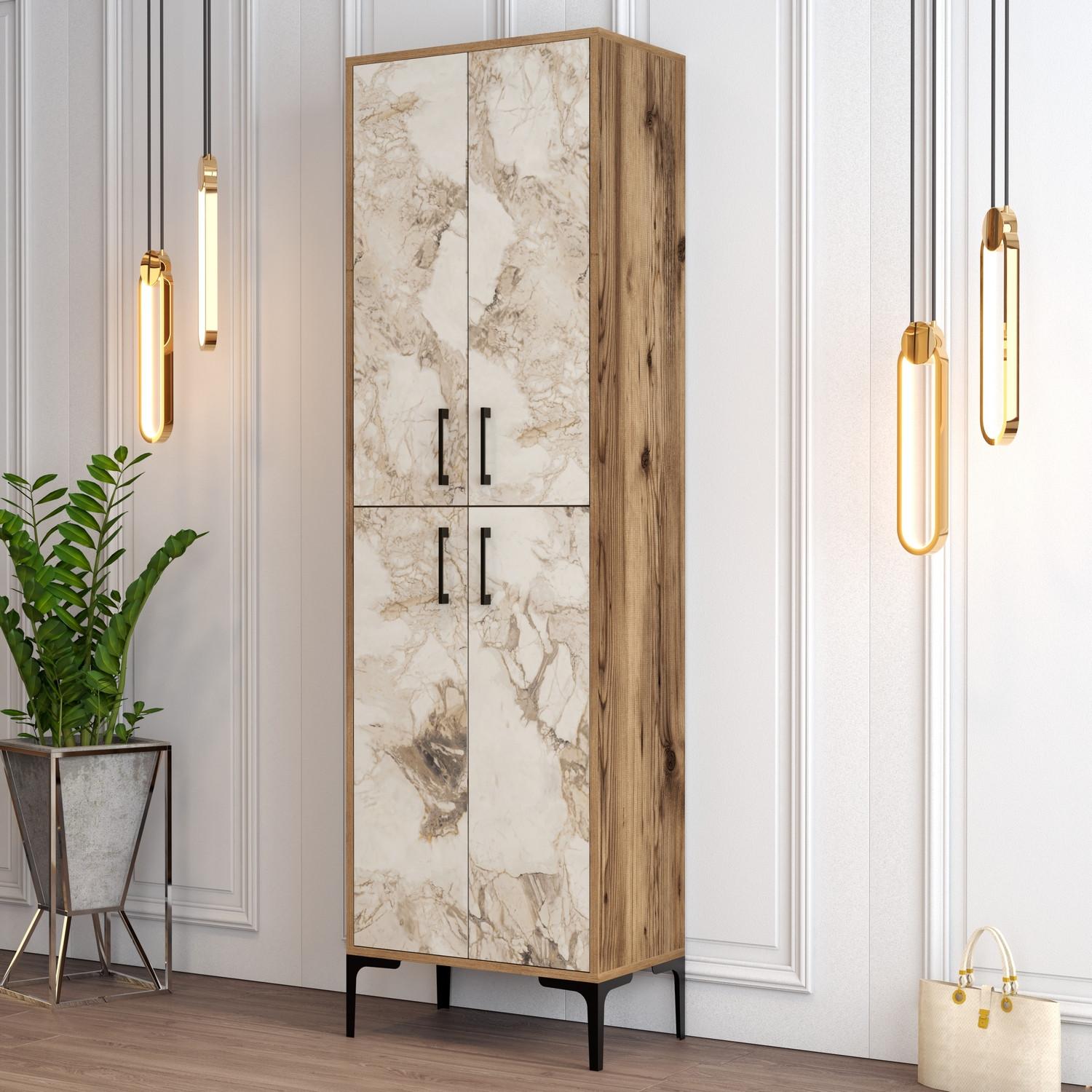Hanah home Cipelarnik 60​x200x35cm Orah