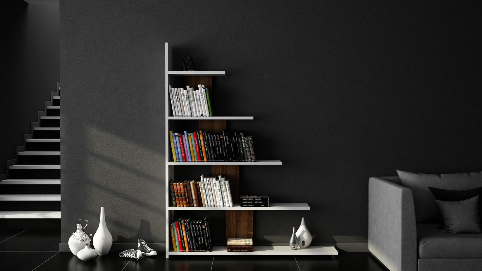 Hanah Home Polica 121,8x120x19,5cm Orah