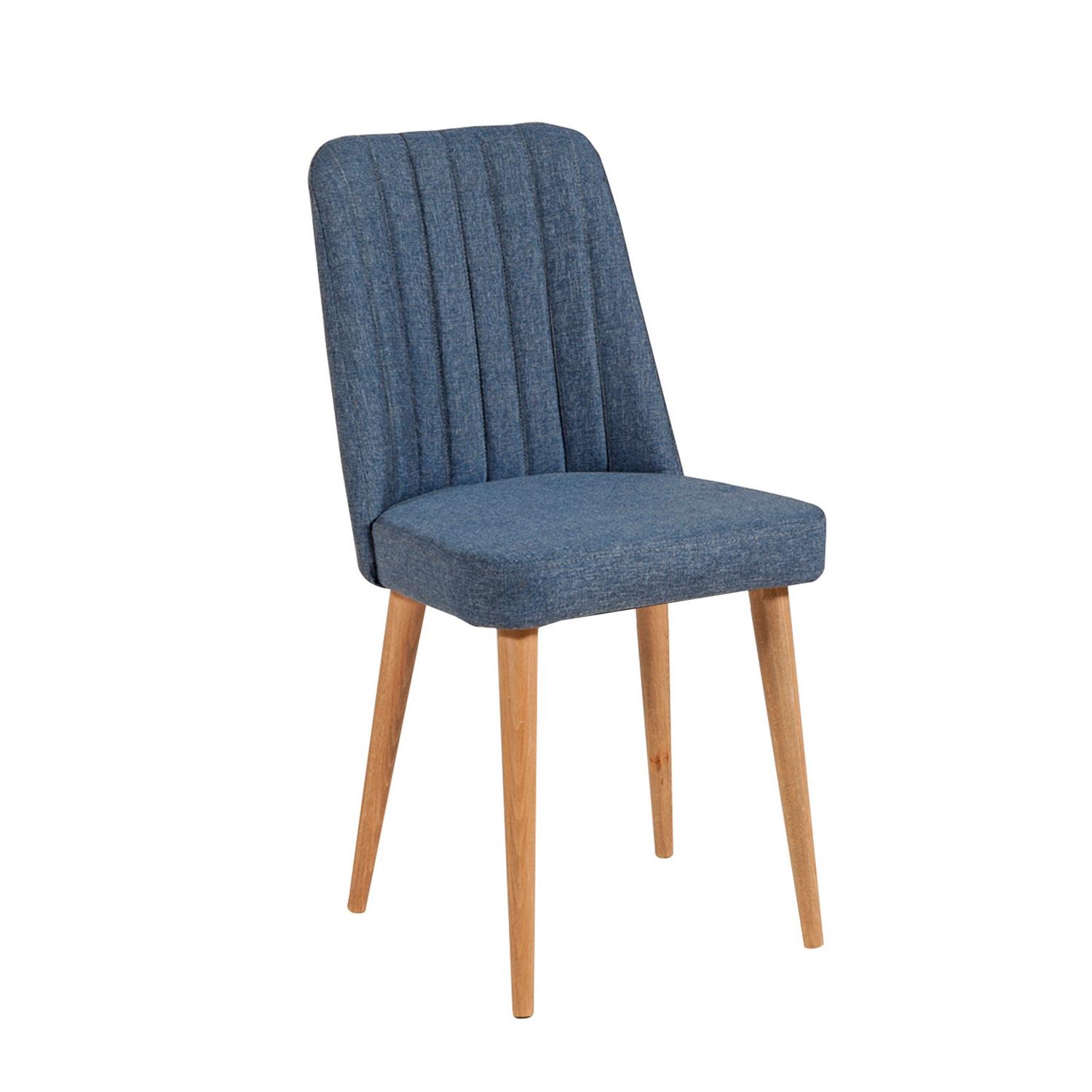 Hanah Home Trpezarijska stolica Stormi Sandalye 47x89x46cm Bež-Teget