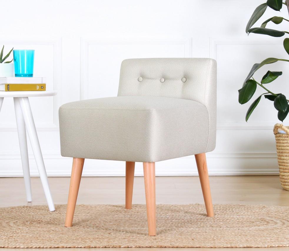 Atelier del Sofa Tabure Krem