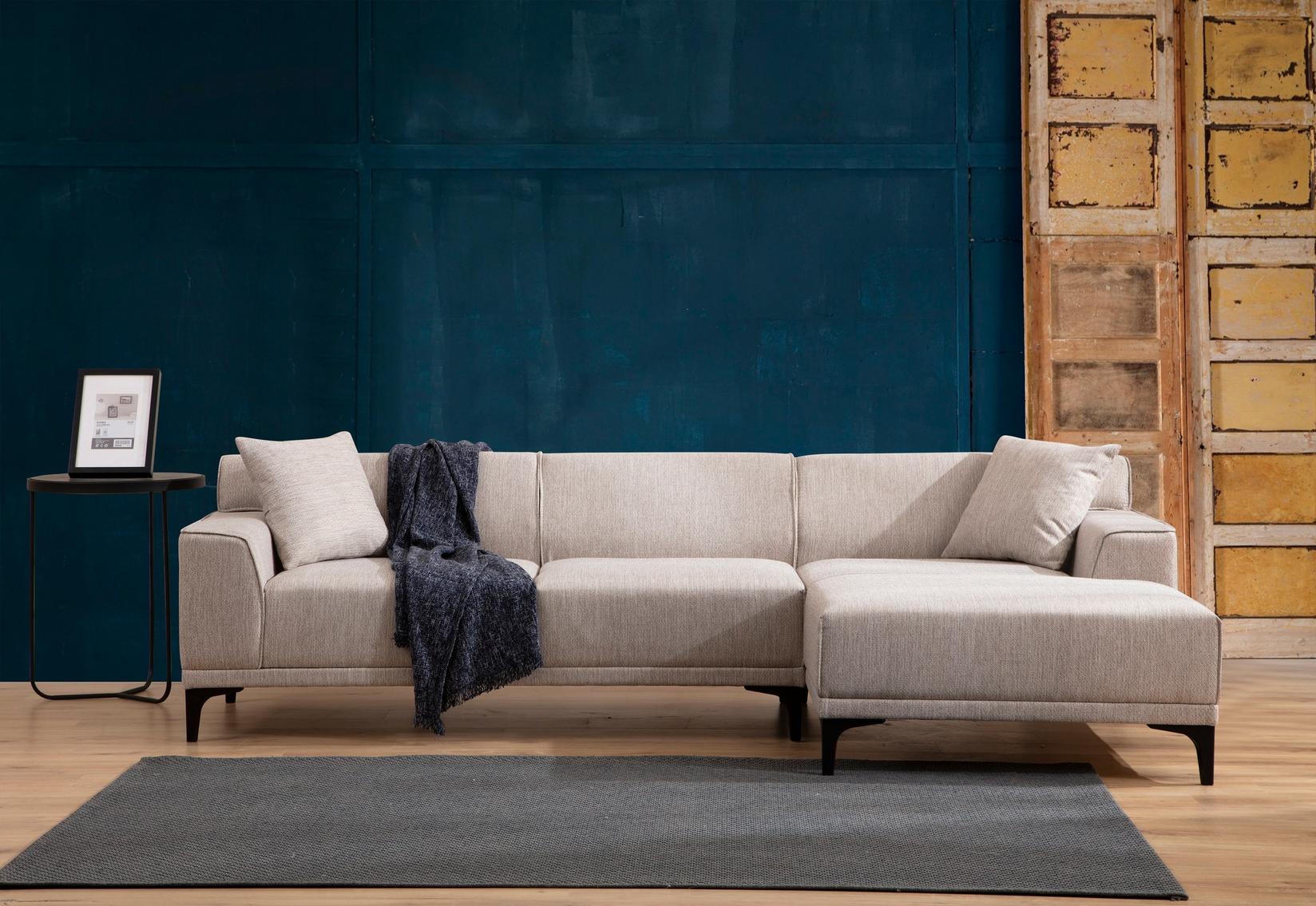 Atelier del Sofa Ugaona garnitura Petra R 145x69x87cm Bela