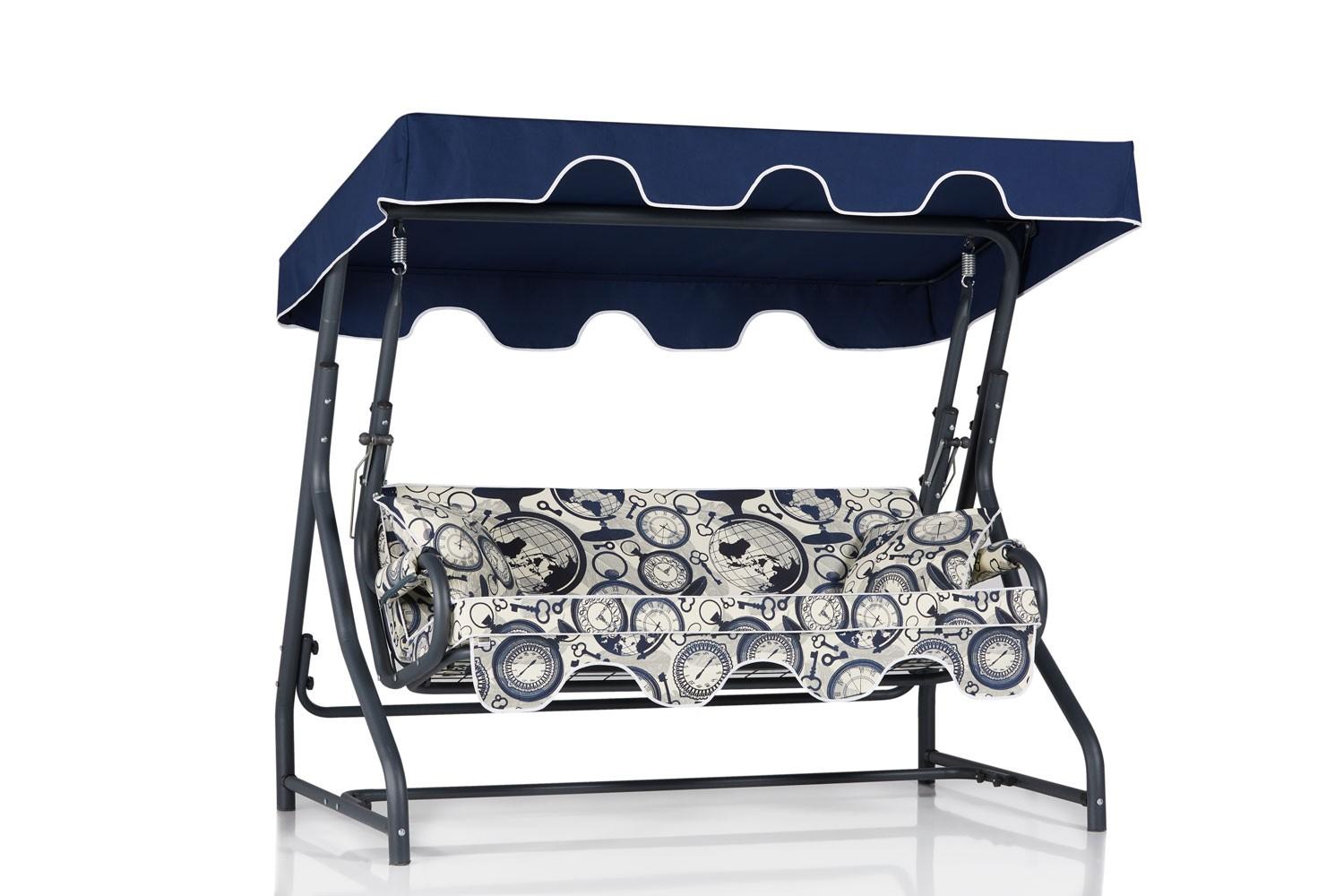 Hanah Home Baštenska ljuljaška Olea 6 50x160x110cm Šarena