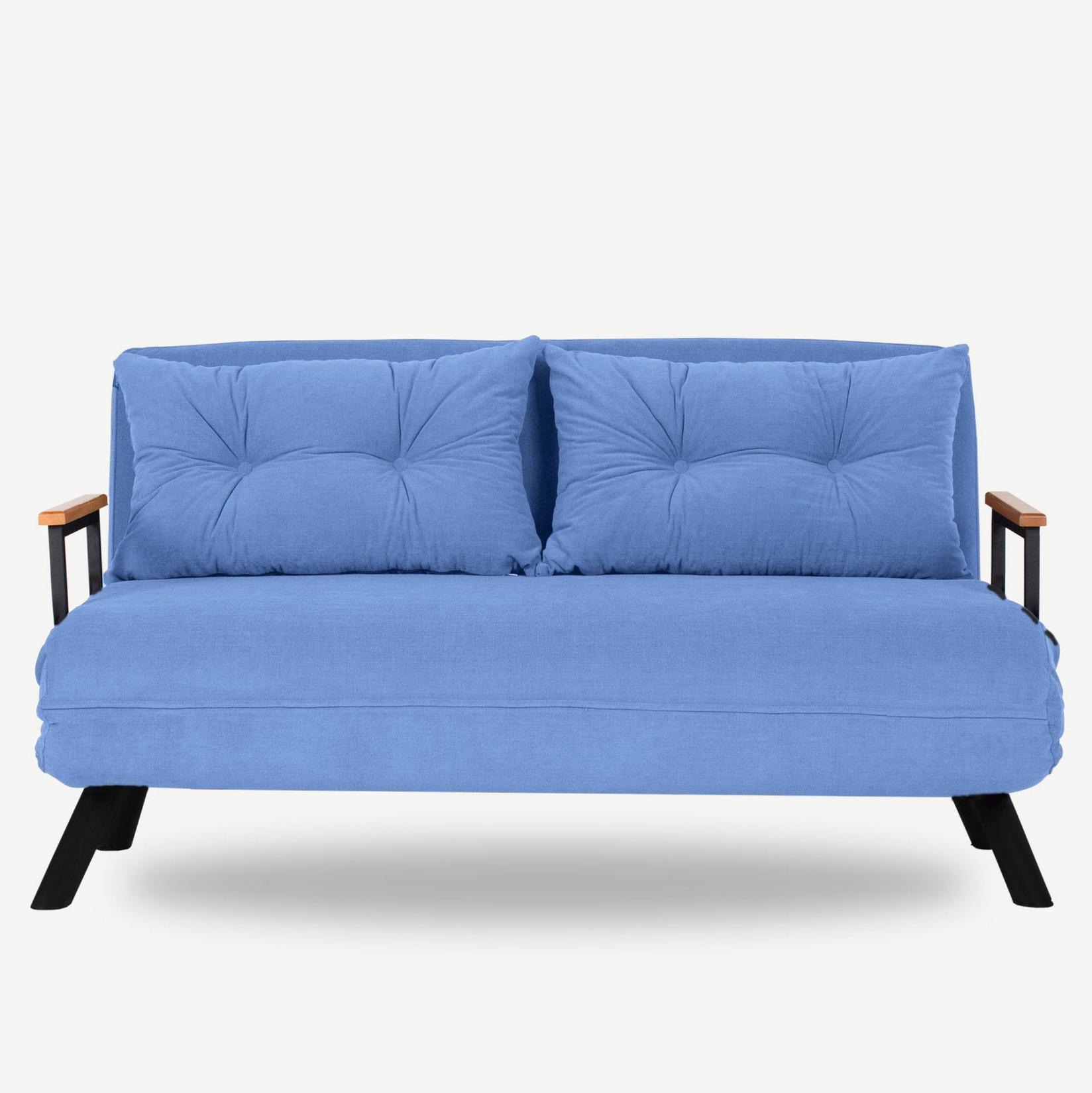 Atelier del Sofa Dvosed na razvlačenje Sando 2 Plavi