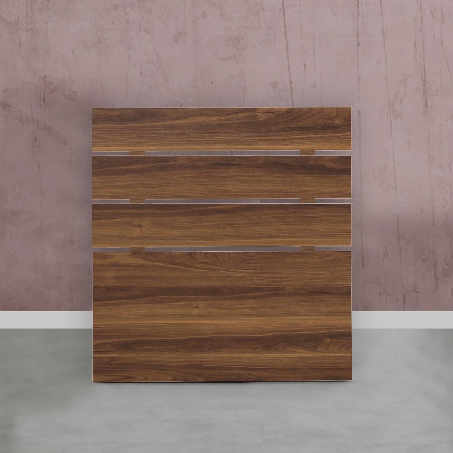 Hanah Home Uzglavlje za krevet, 120x100x3 Crni