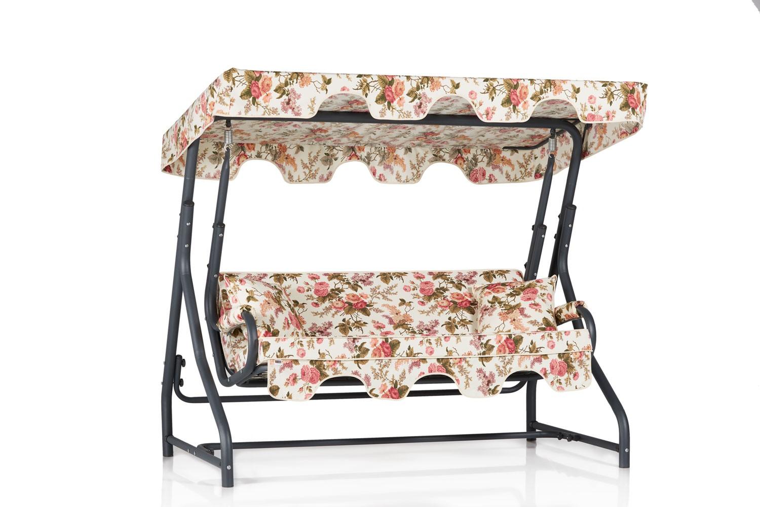 Hanah Home Baštenska ljuljaška Ruta 10 50x160x110cm Šarena