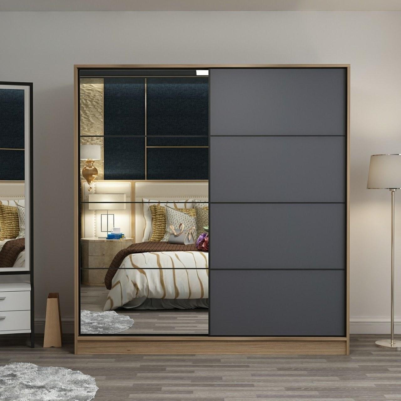 Hanah home Ormar Kale 220x210x52cm Bež
