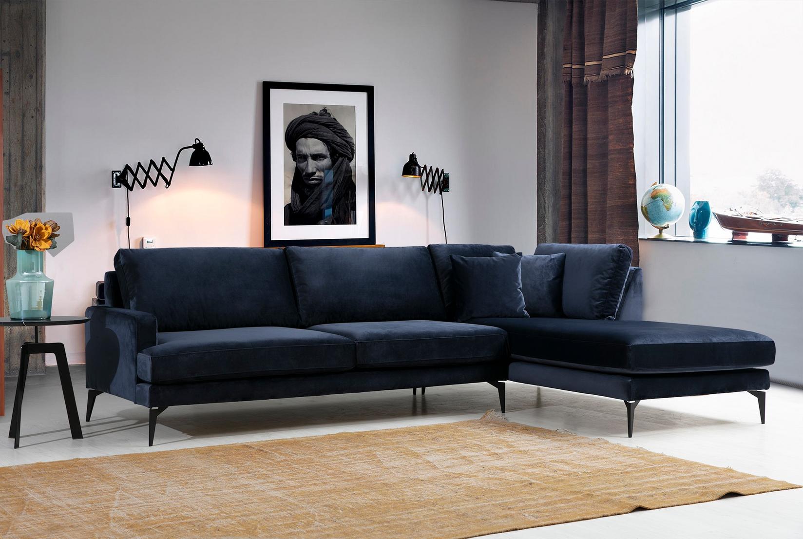 Atelier del Sofa Ugaona garnitura 90x88x283cm Teget