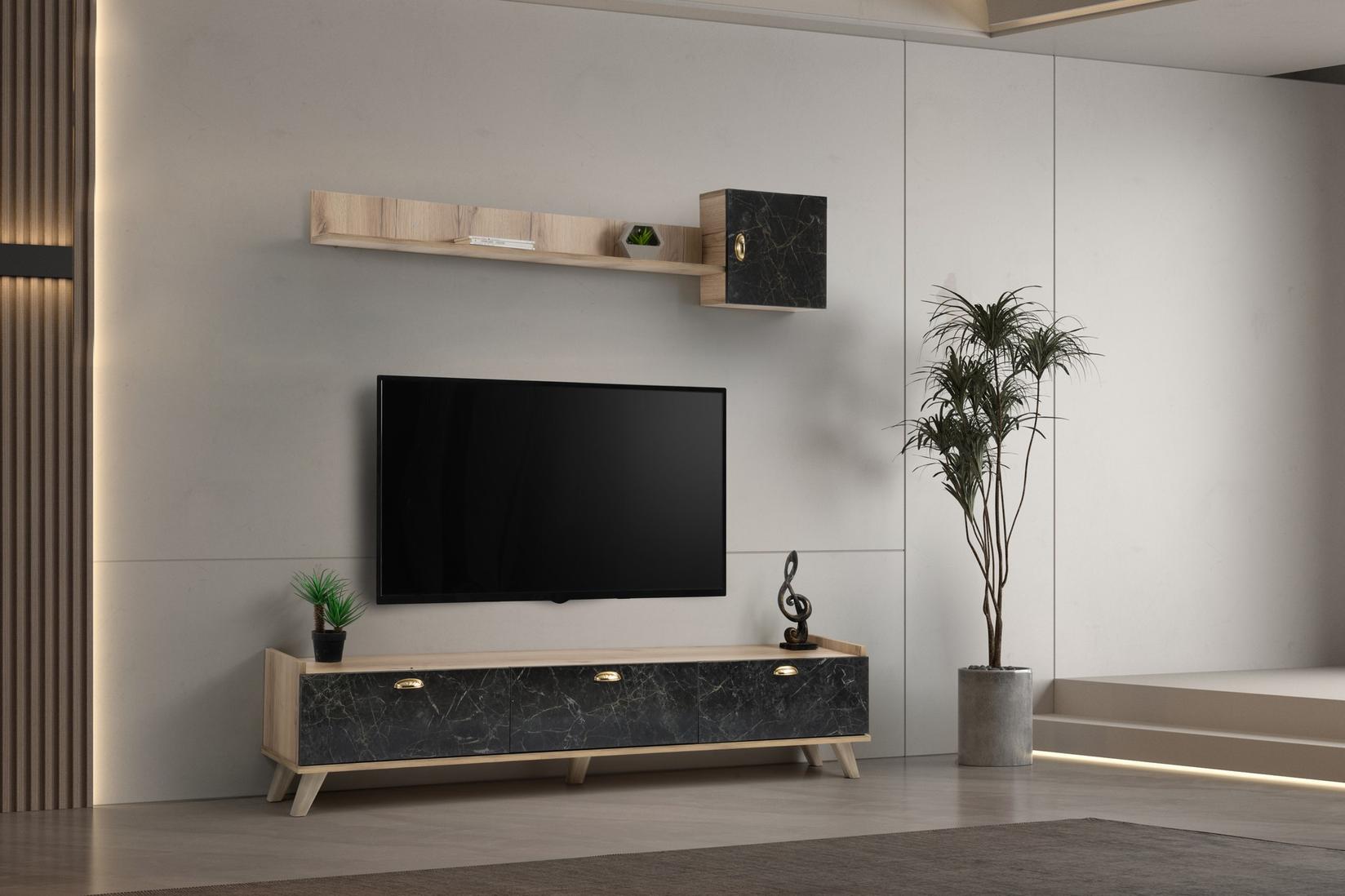 Hanah home TV Komoda Sumer E4030 Braon