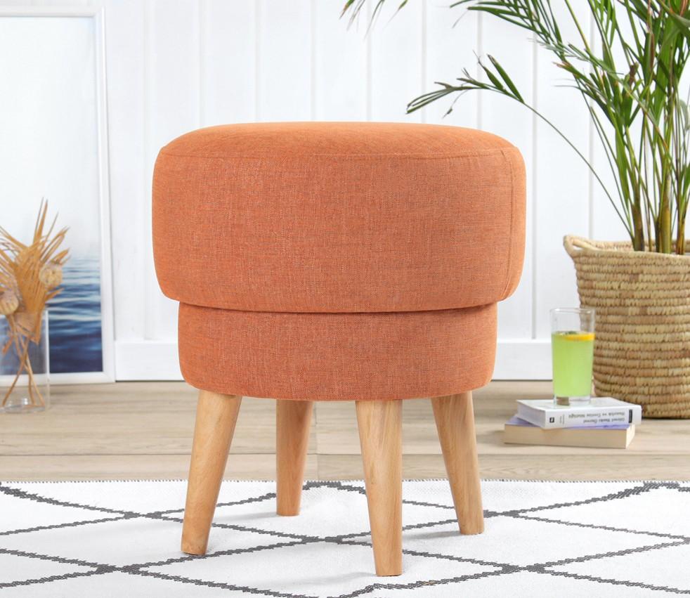 Atelier del Sofa Tabure 51x47cm, Narandžasto