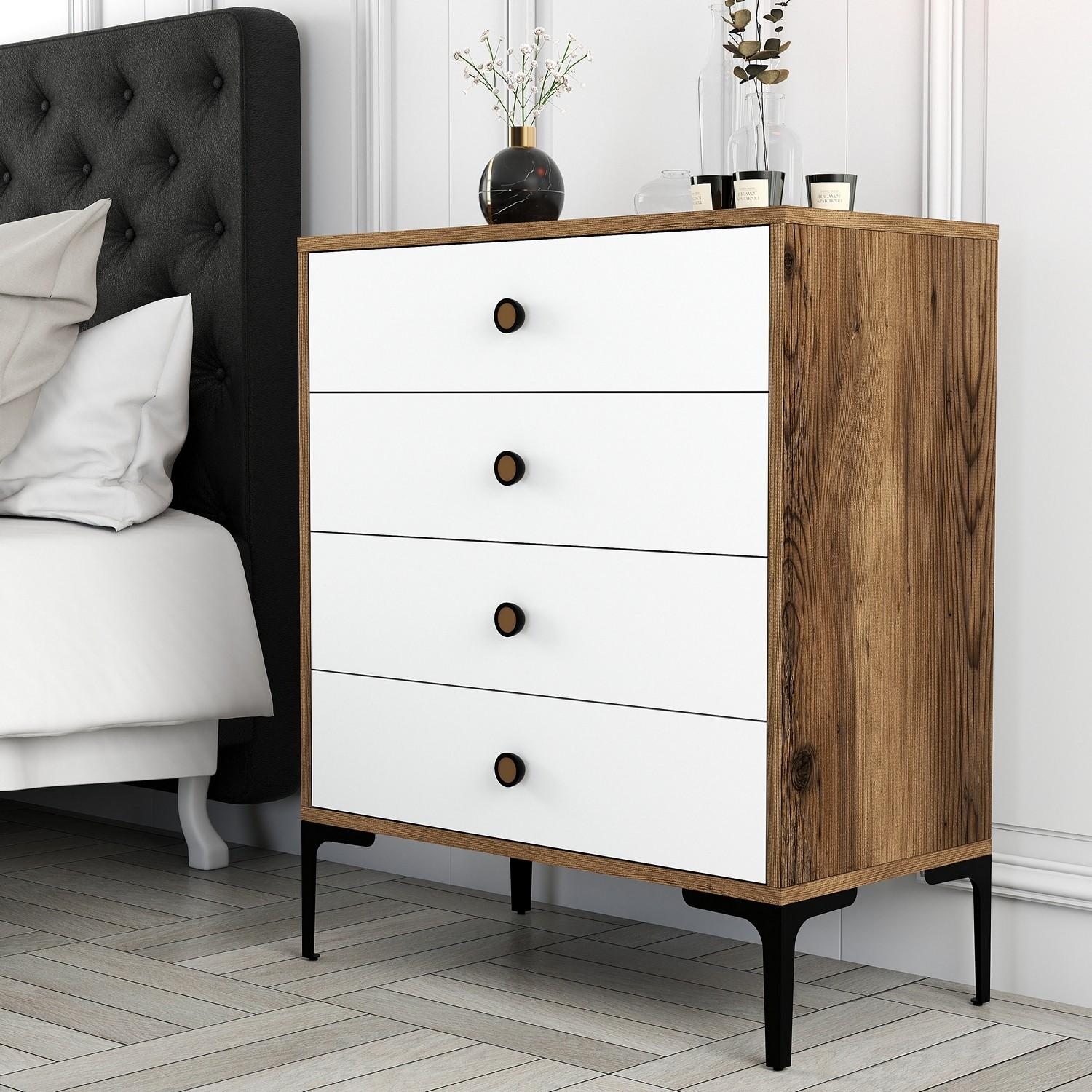 Hanah Home Komoda Lizbon 537 76x90,7x40cm Orah