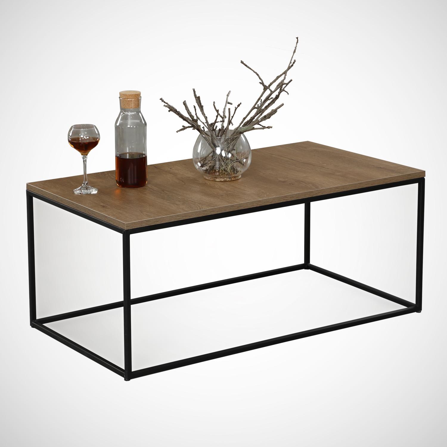 Hanah Home Klub sto Cosco 95x43x55cm Hrast