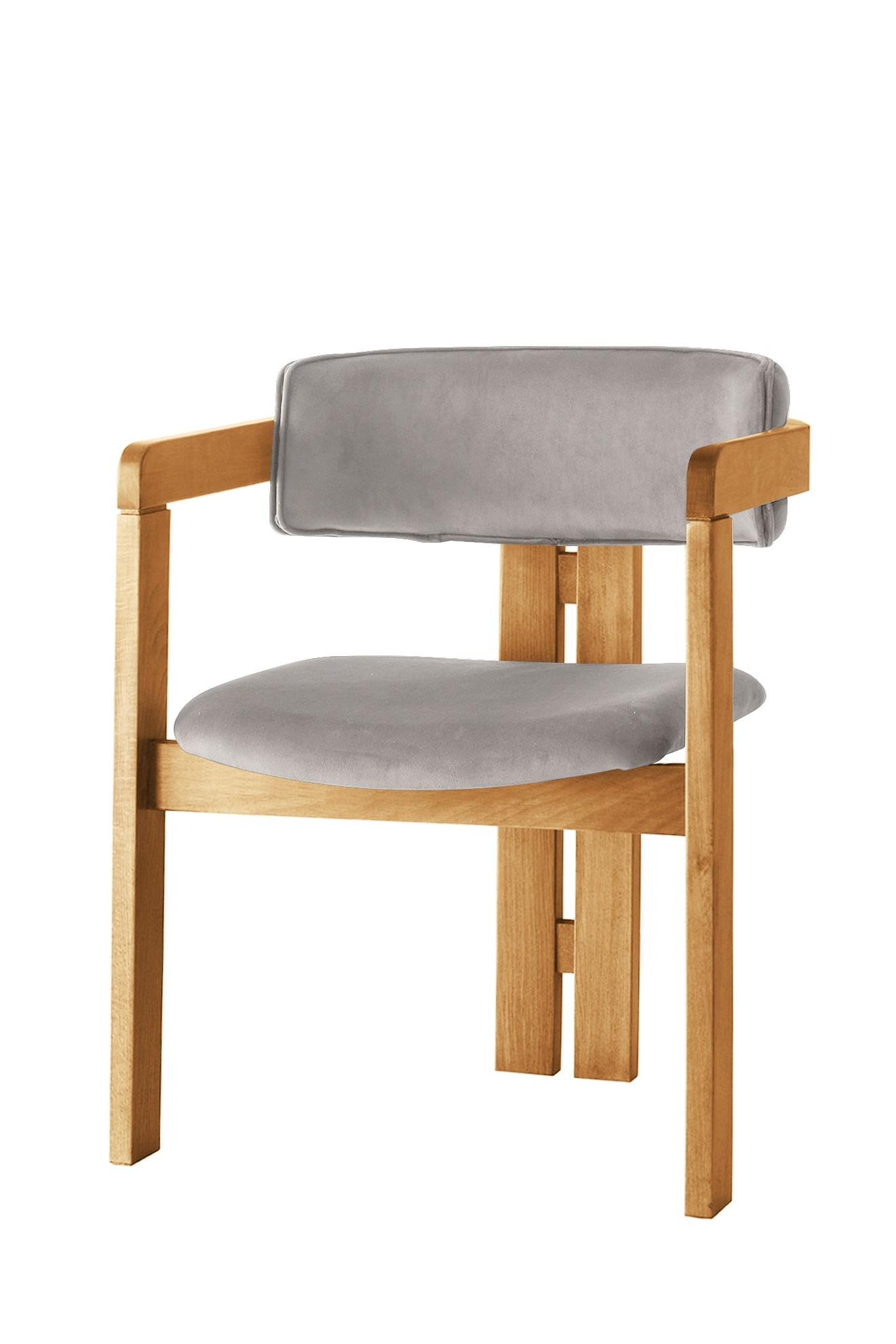 Hanah Home Trpezarijska stolica 58x76x49cm Hrast-Svetlobraon