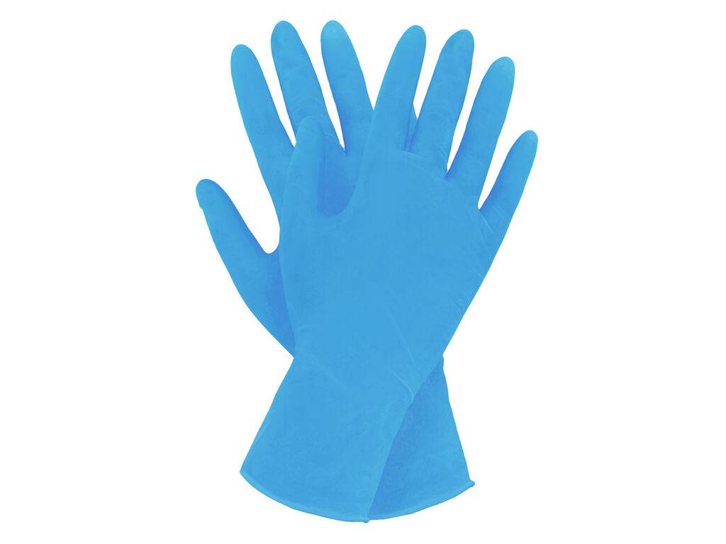 Womax Rukavice Nitril, 10 komada, Plave