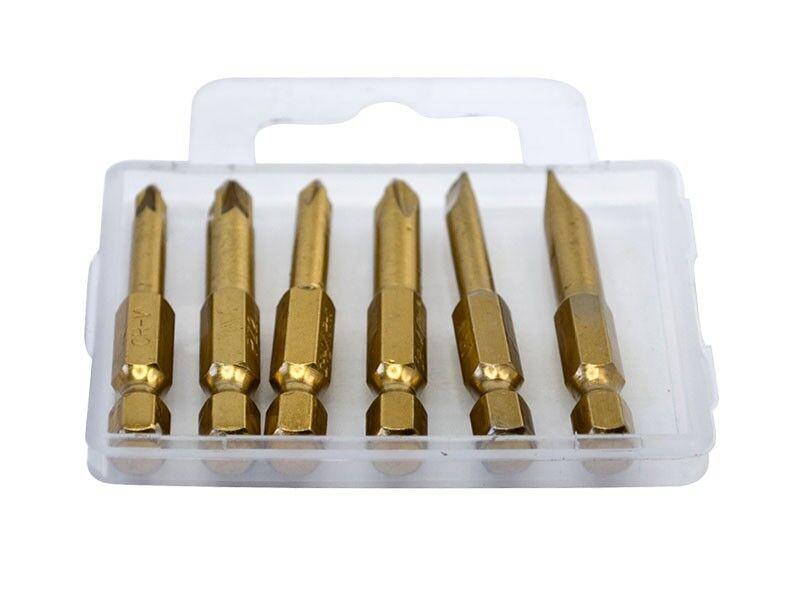 Womax Set pinova Cr-V Tin, 50 mm, 6 komada