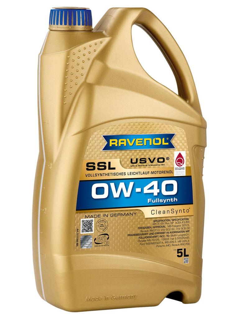 Ravenol Motorno ulje Super Synthetik Oel SSL 0W-40, 5 l