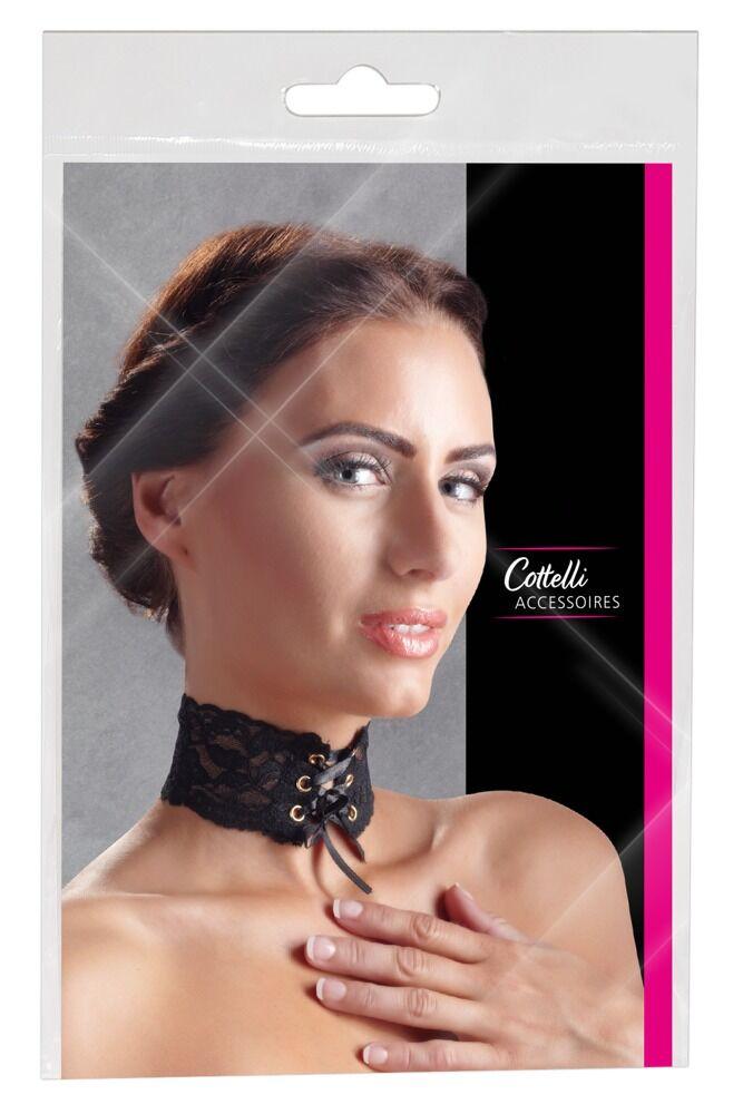 Cottelli Ženski čoker Accessoires, Crni