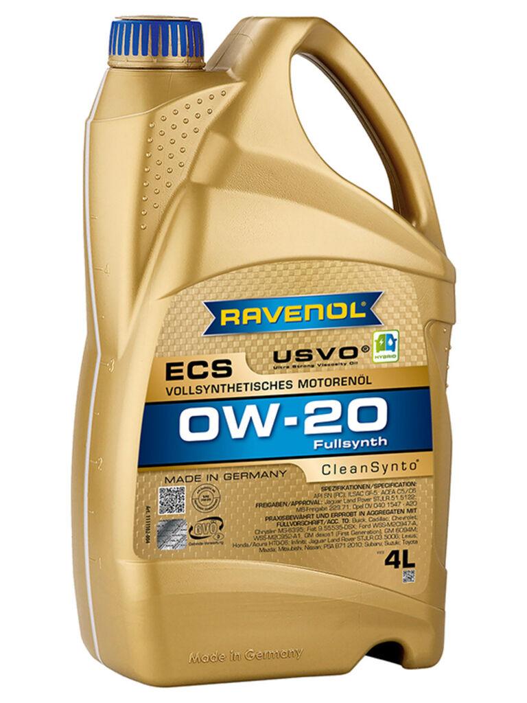 Ravenol Motorno ulje ECS EcoSynth 0W-20, 4 l
