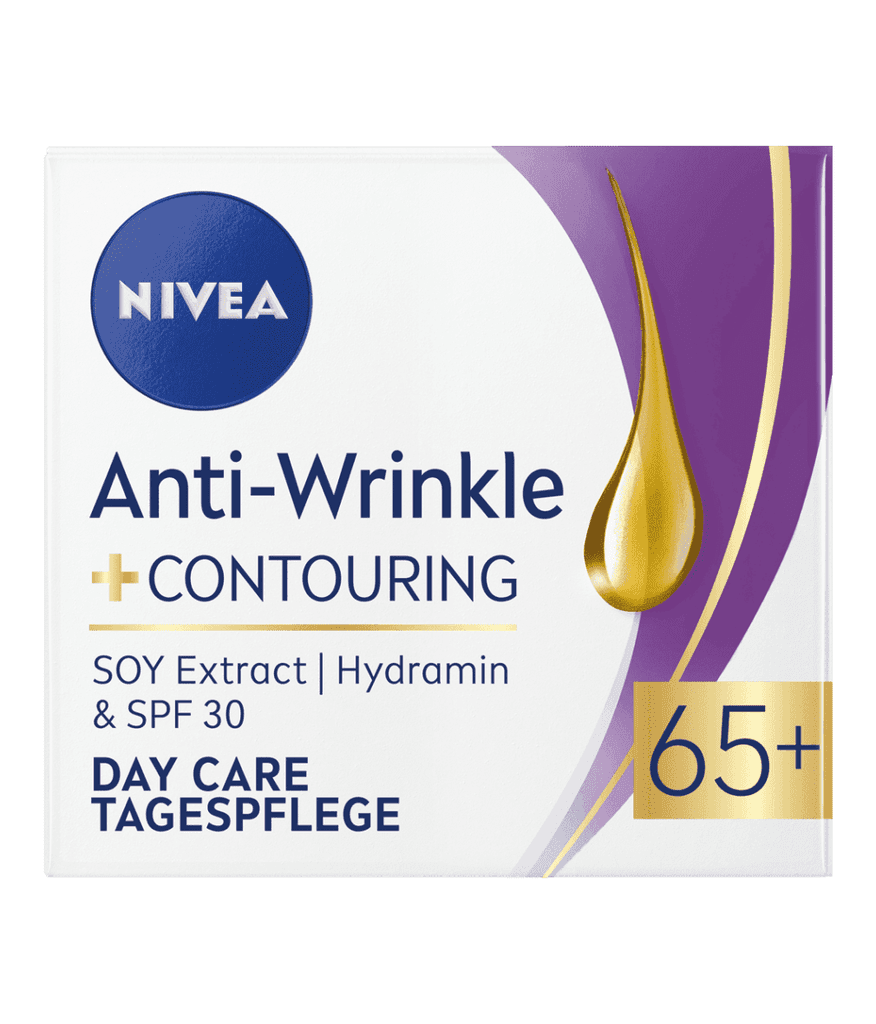 Nivea dnevna krema protiv bora 65+, 50 ml