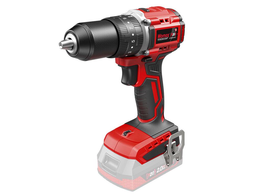 Womax Premium Akumulatorska bušilica P20, 20V
