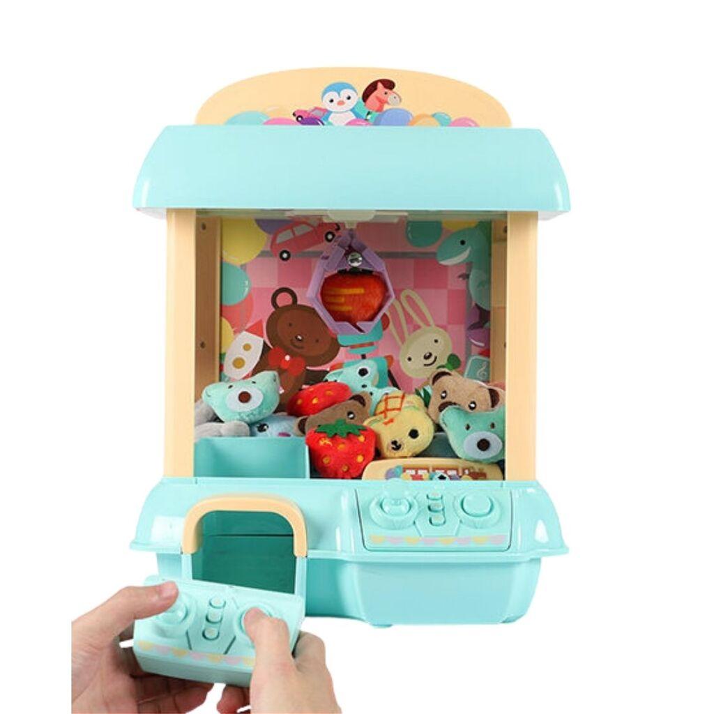 Mašina sa hvataljkom za igračke plava