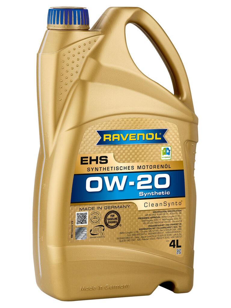 Ravenol Motorno ulje EHS 0W-20, 4 l