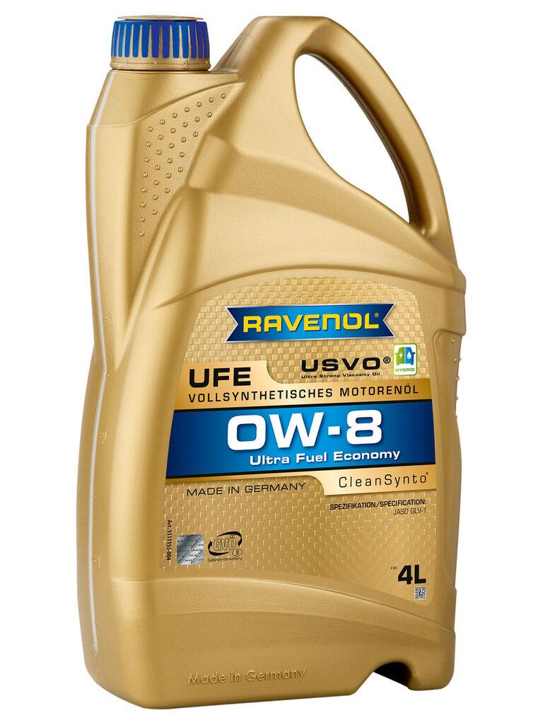Ravenol Motorno ulje UFE Ultra Fuel Economy 0W-8, 4 l