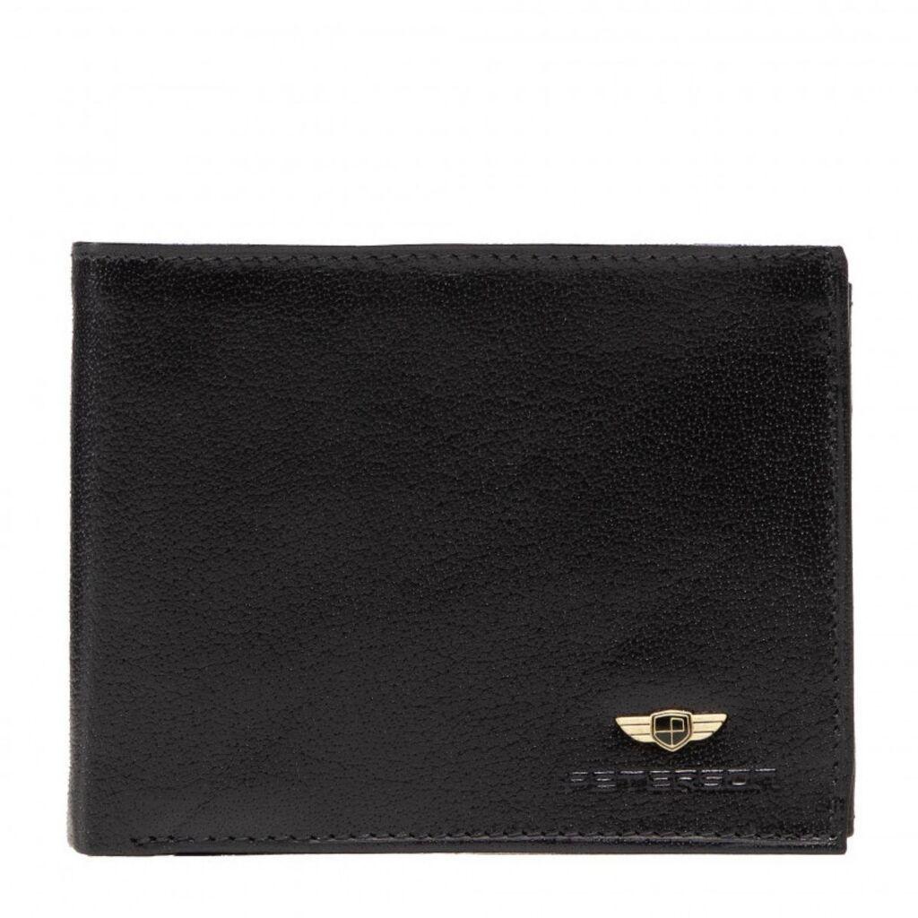 Kožni novčanik Peterson crni