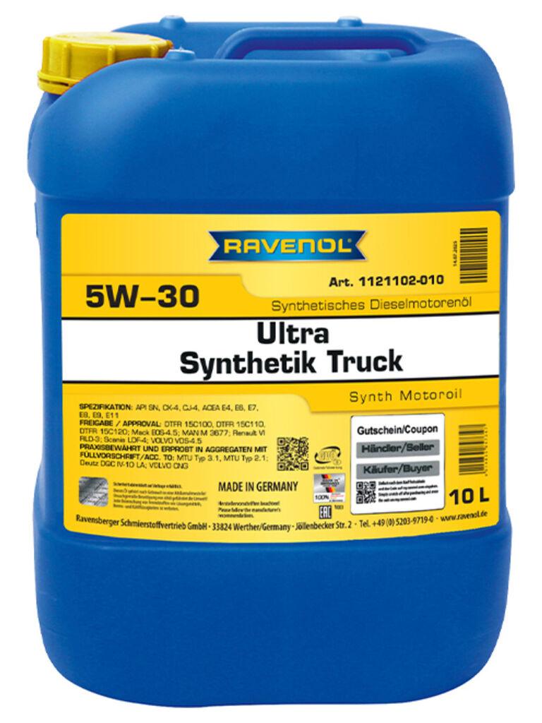 Ravenol Motorno ulje Ultra Synthetik Truck 5W-30, 10 l