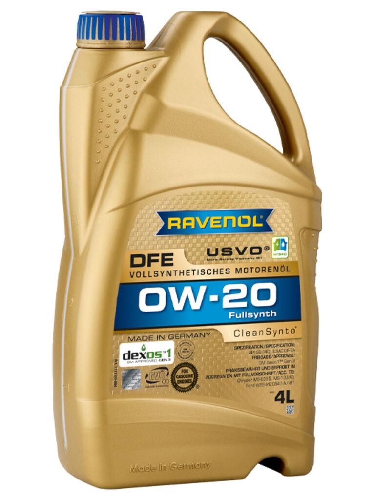 Ravenol Motorno ulje DFE 0W-20, 4 l