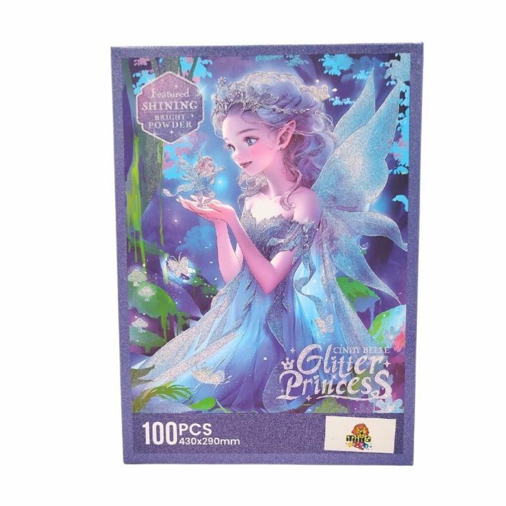 Puzzle Glitter Princess 100