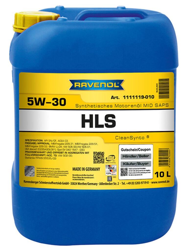Ravenol Motorno ulje HLS 5W-30, 10 l