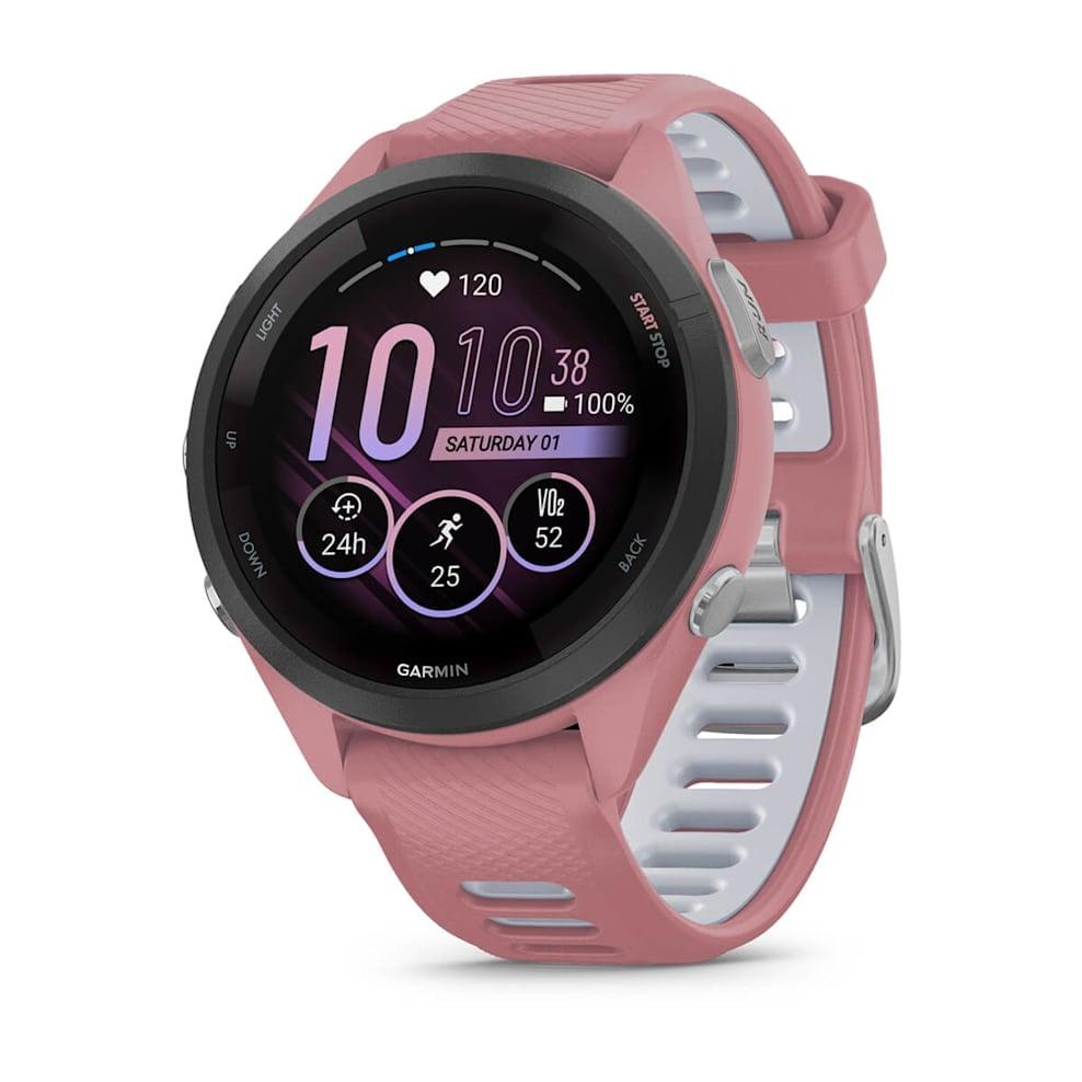 GARMIN Pametni sat Forerunner 265s, Crni sa rozom narukvicom